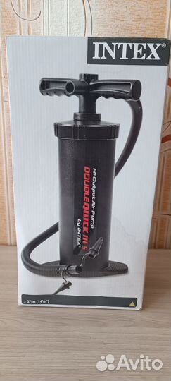 Насос ручной Intex Double Quick III 37см 68605