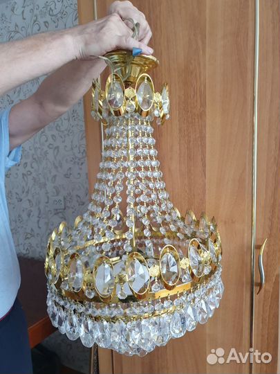 Хрустальная люстра СССР