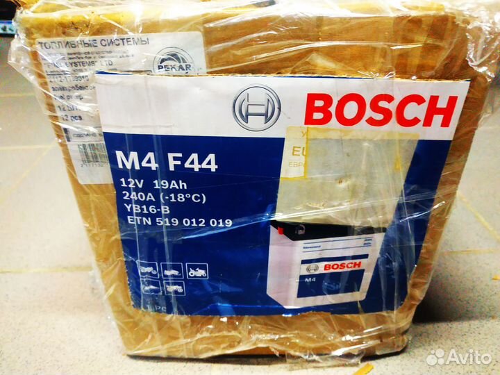 АКБ 19А/ч 190А 12в прямая полярность