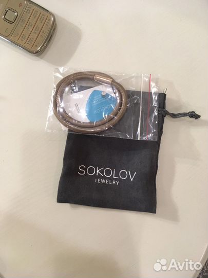 Браслет кожаный mango, sokolov