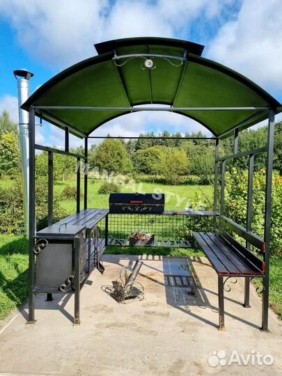 Мангал лофт