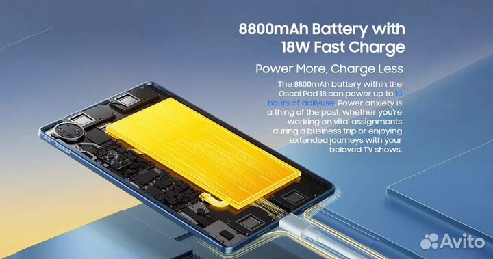 Blackview Oscal Pad 18 12+12\256Гб