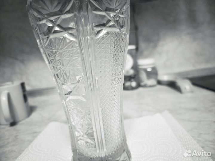 Ваза хрустальная (винтаж)