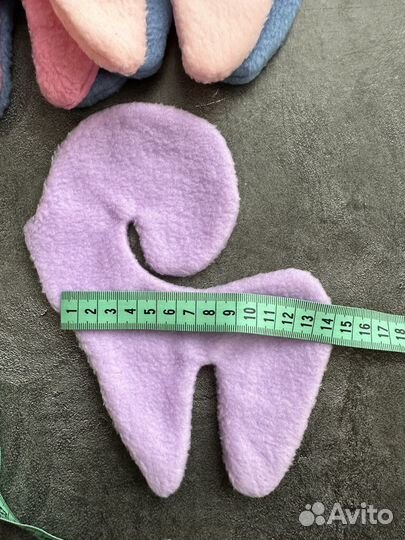 Заготовка мягкой игрушки из ткани-лошадка,единорог