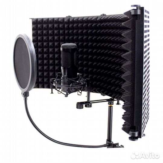 Звукоизолирующий экран акустический для микрофона