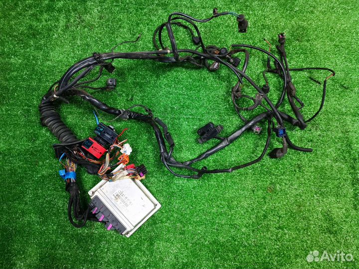 Моторная проводка Ауди А6 С5 2,5 AKN дизель