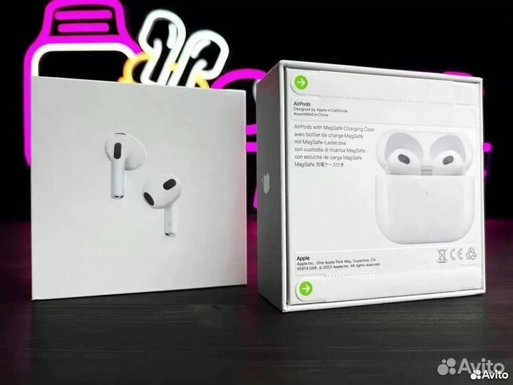 Наушники Airpods 3 (Чехол + Гарантия)