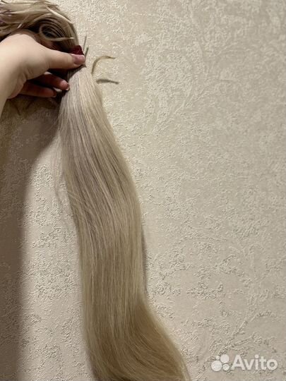 Волосы для наращивания 60 см бу