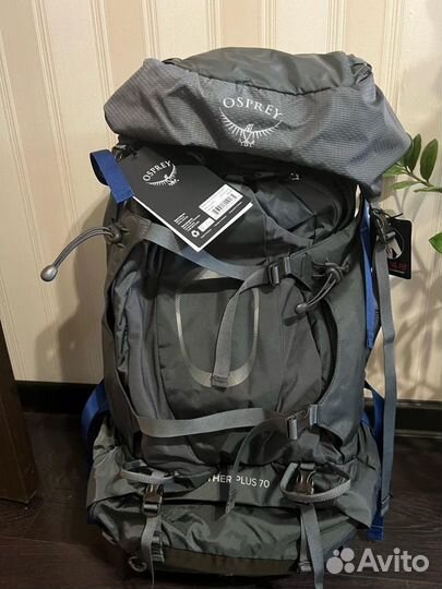 Osprey Aether Plus 70 Eclipse Grey