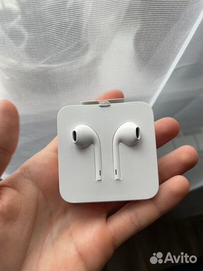 Наушники apple проводные lightning