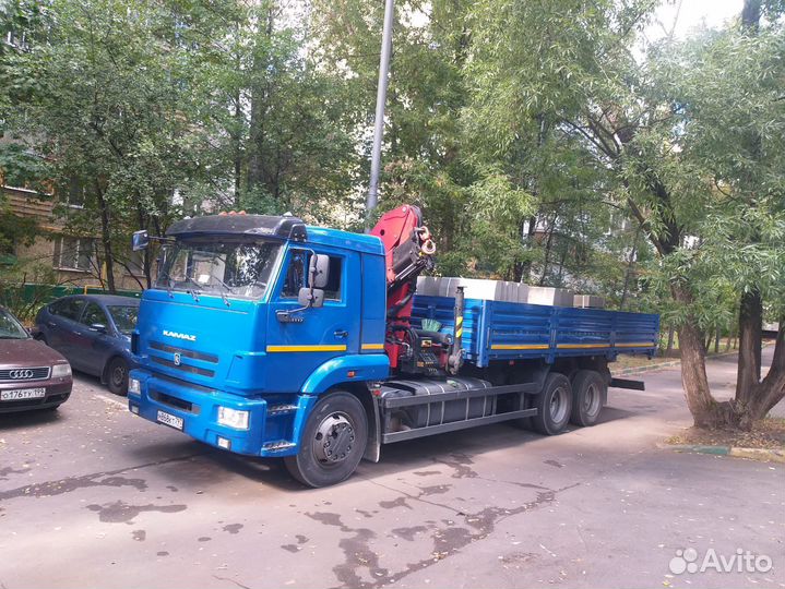 КамАЗ 65117 с КМУ, 2021