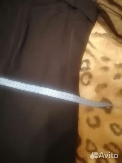 Вечернее черное платье 46