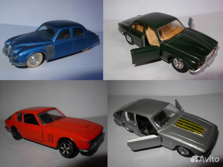 1/43 модели Jaguar Bentley Rolls Rover Triumph др