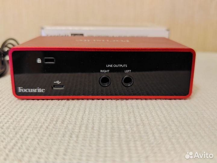 Звуковая карта Focusrite Scarlett Solo 3rd Gen