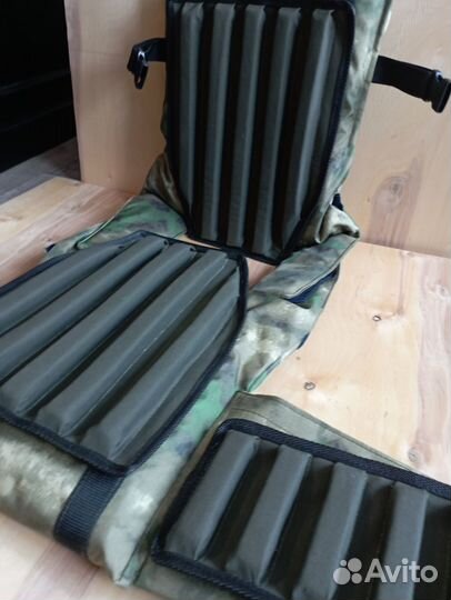 Бронежилет мох с бронепластинами 5кл