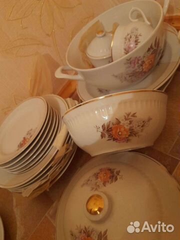 Сервизы столовые СССР