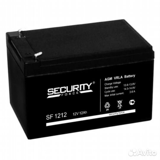 Аккумулятор Security Force SF 1212 (12V 12 Ач)