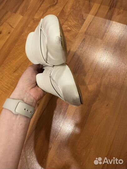 Мюли белые mascotte натуральная кожа 39 размер