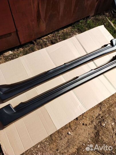 Накладки на пороги ваз 2110 2112 2111