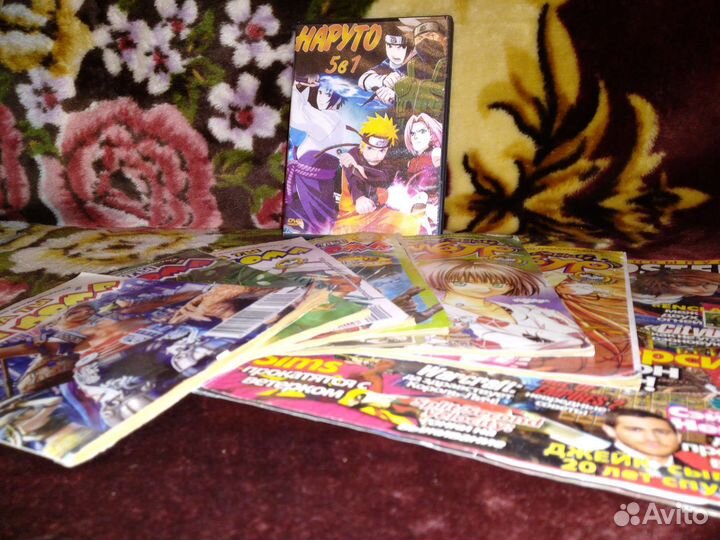 Аниме диски и прочая атрибутика