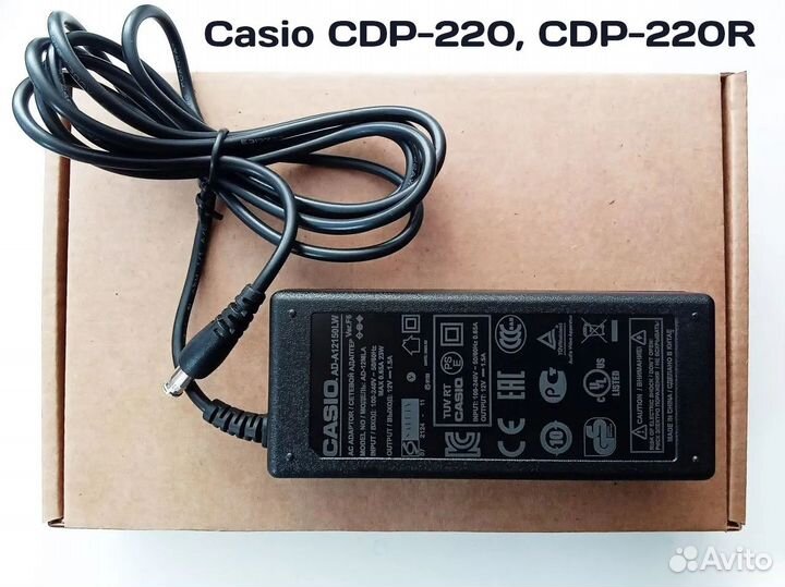 Блок питания Саsiо сdp-220, CDP-220R (AD-A12150LW)