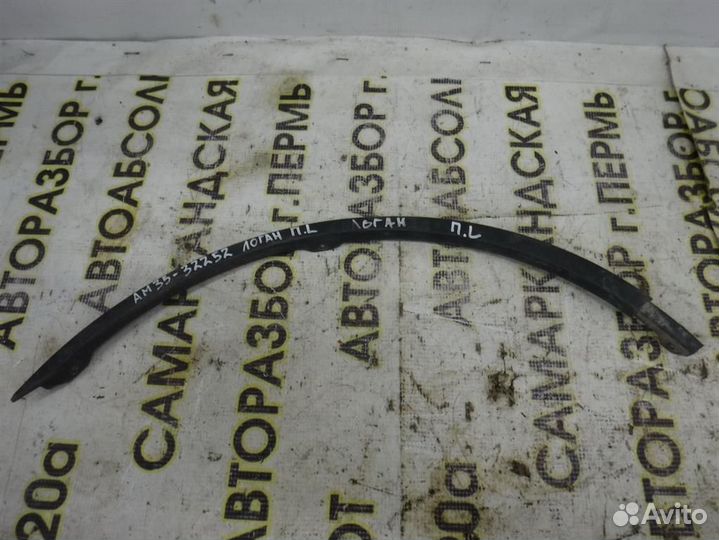 Накладка переднего крыла левого Renault Logan I 2
