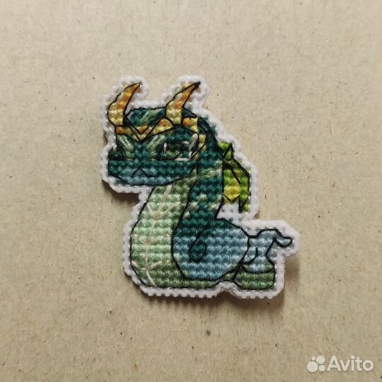 Значок (вышивка) 