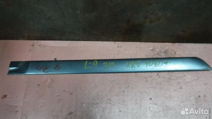 Молдинг задней правой двери Mitsubishi Lancer 9