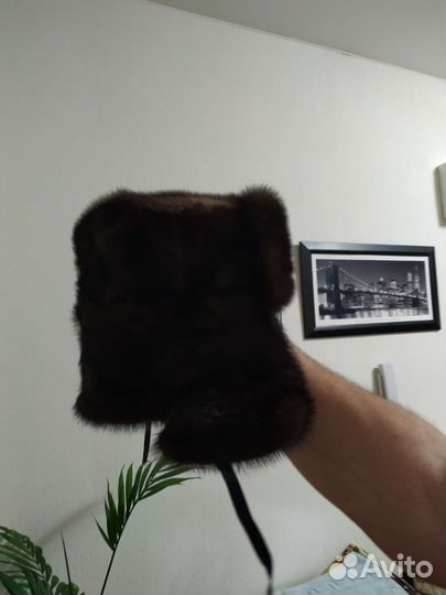 Шапка норковая мужская