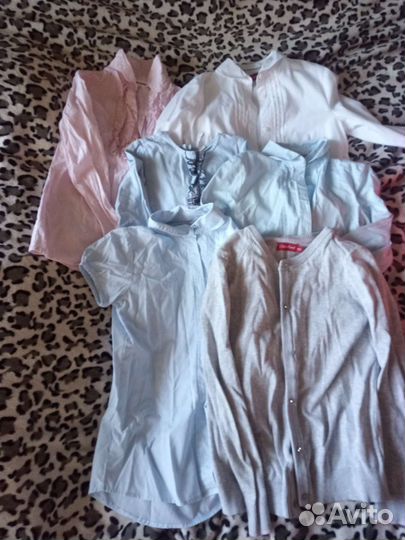 Рубашки на девочку134*140