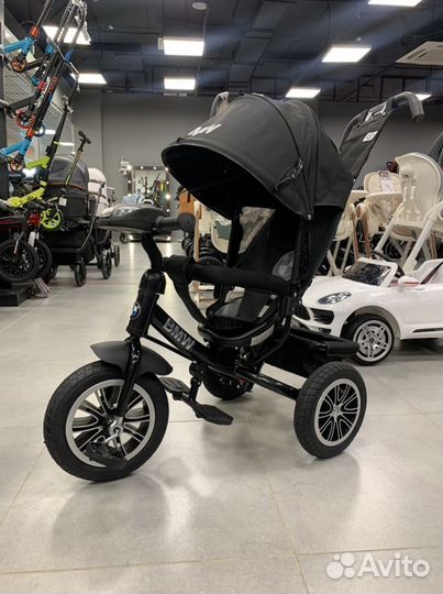 Велосипед-коляска BMW