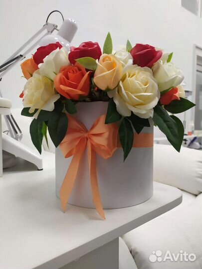 Букет из Мыльных Роз