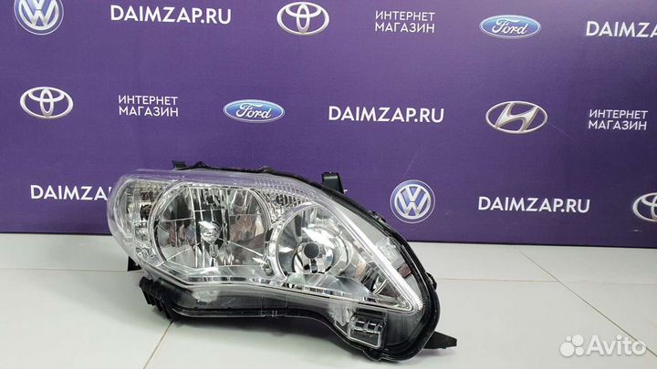 Фара на Короллу Е150 рестайлинг 2011 depo правая
