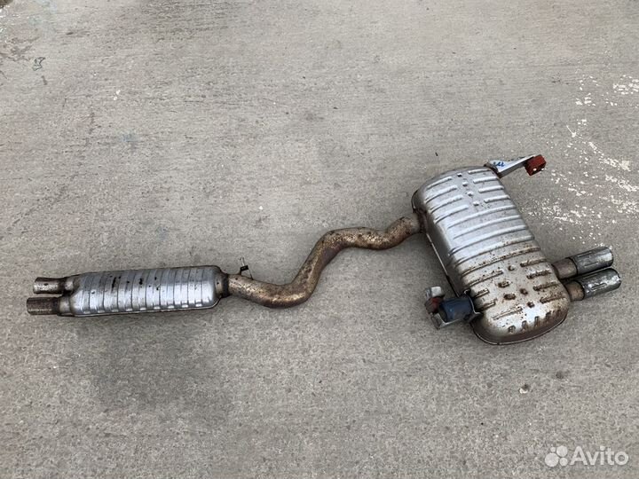 Выхлоп bmw e90 банка бмв е90 глушитель е90
