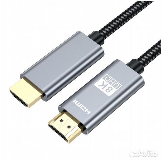 Hdmi кабель 3 метра 2.1, 8к(60Гц), 4к (120Гц)