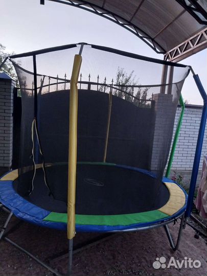 Детский батут с сеткой бу