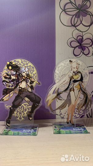 Акриловые фигурки из игры Genshin impact