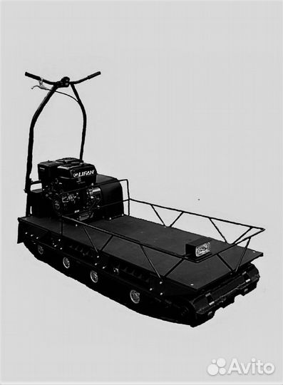 Мотобуксировщик Paxus 600 Taiga 27 л.с