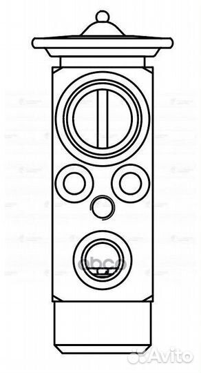 Клапан расш. кондиционера (трв) для а/м Opel As
