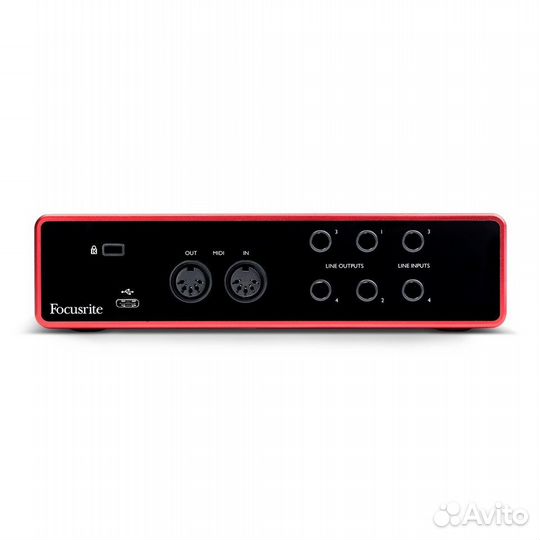 Внешняя звуковая карта Focusrite Scarlett 4i4 3rd