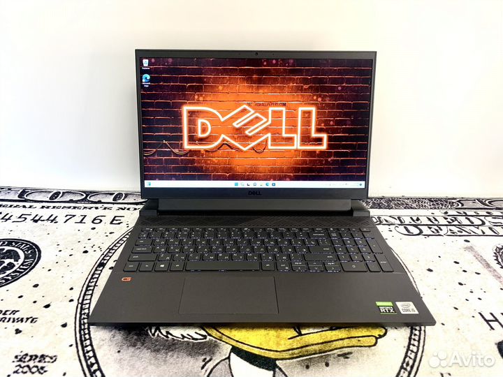 Игровой ноутбук dell RTX 3050