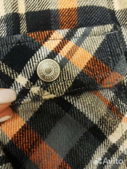 Рубашка вельветовая H&M 134 р