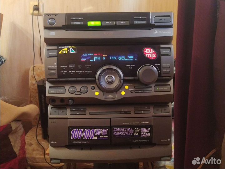 Музыкальный центр sony rx 90