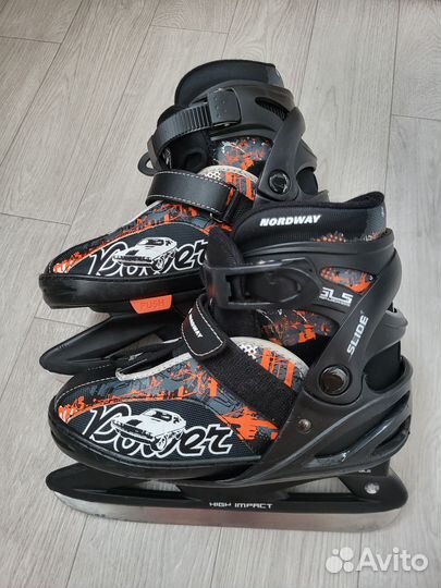 Коньки детские р.31-35