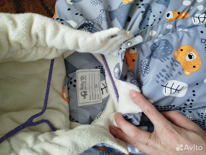 Зимний комбинезон 74