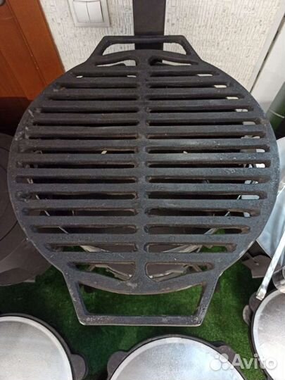 Решетка для гриля чугунная D43мм