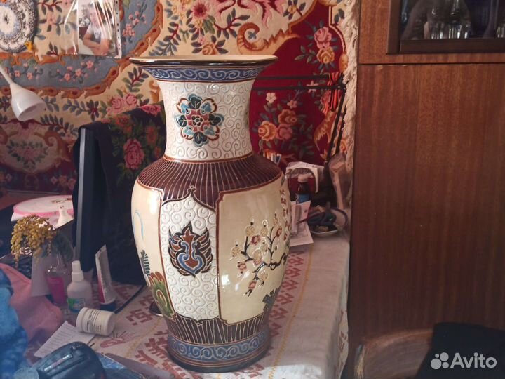 Керамическая ваза