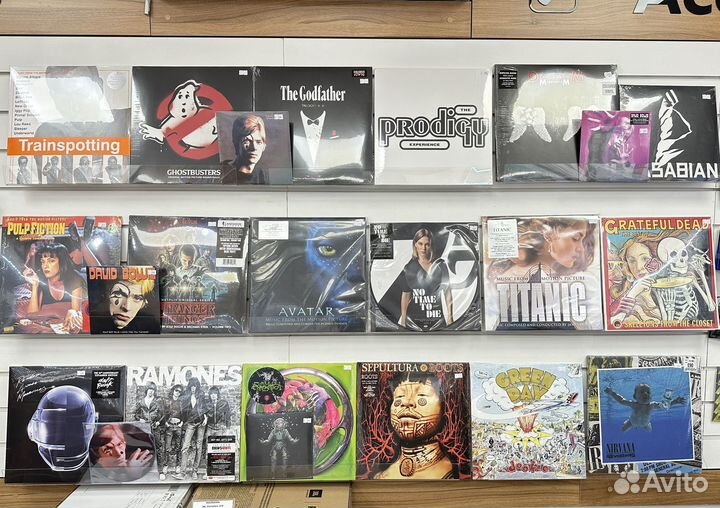 Виниловые пластинки в ассортименте часть 3