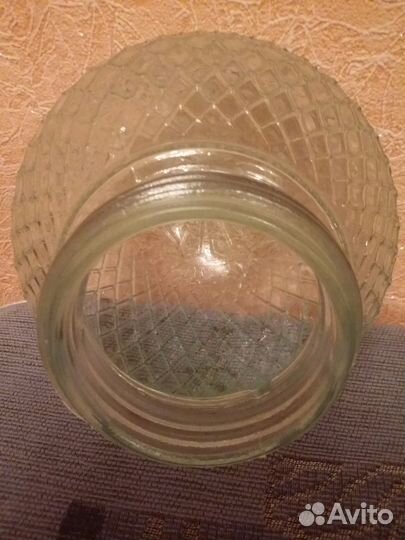 Плафоны стеклянные и фонарь СССР