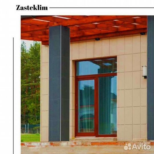 Пластиковые окна. остекление коттеджей